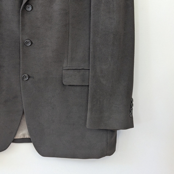 Vintage Ralph Ralph Lauren Velour Mens Blazer 44L - Picture 4 of 11